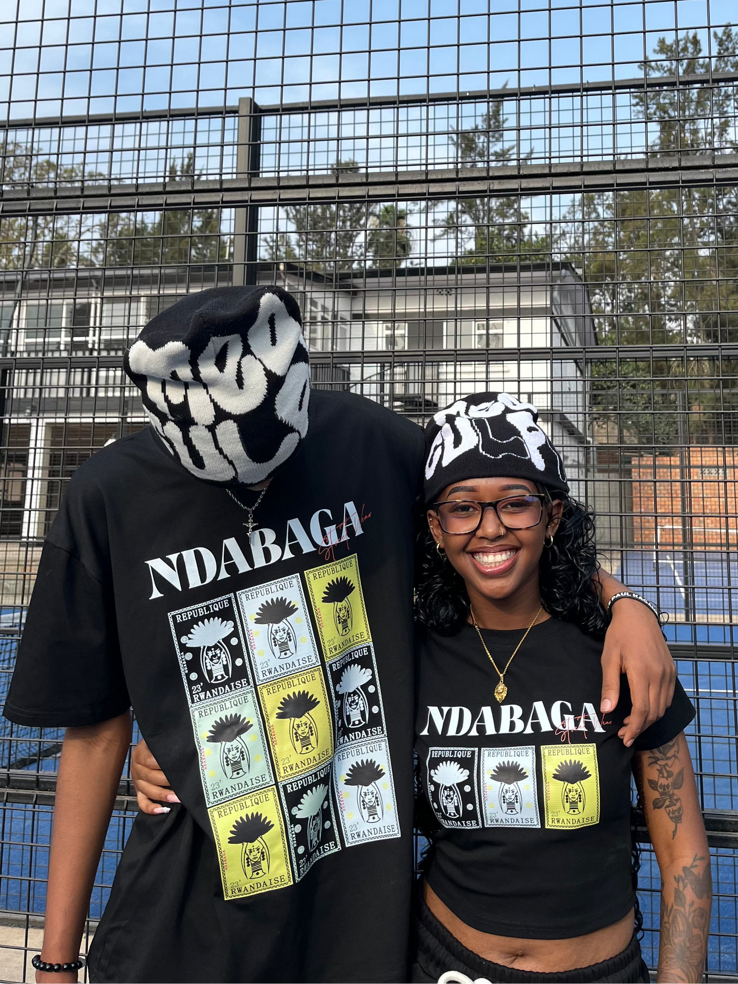 NDABAGA MULTI-STAMPS TEE