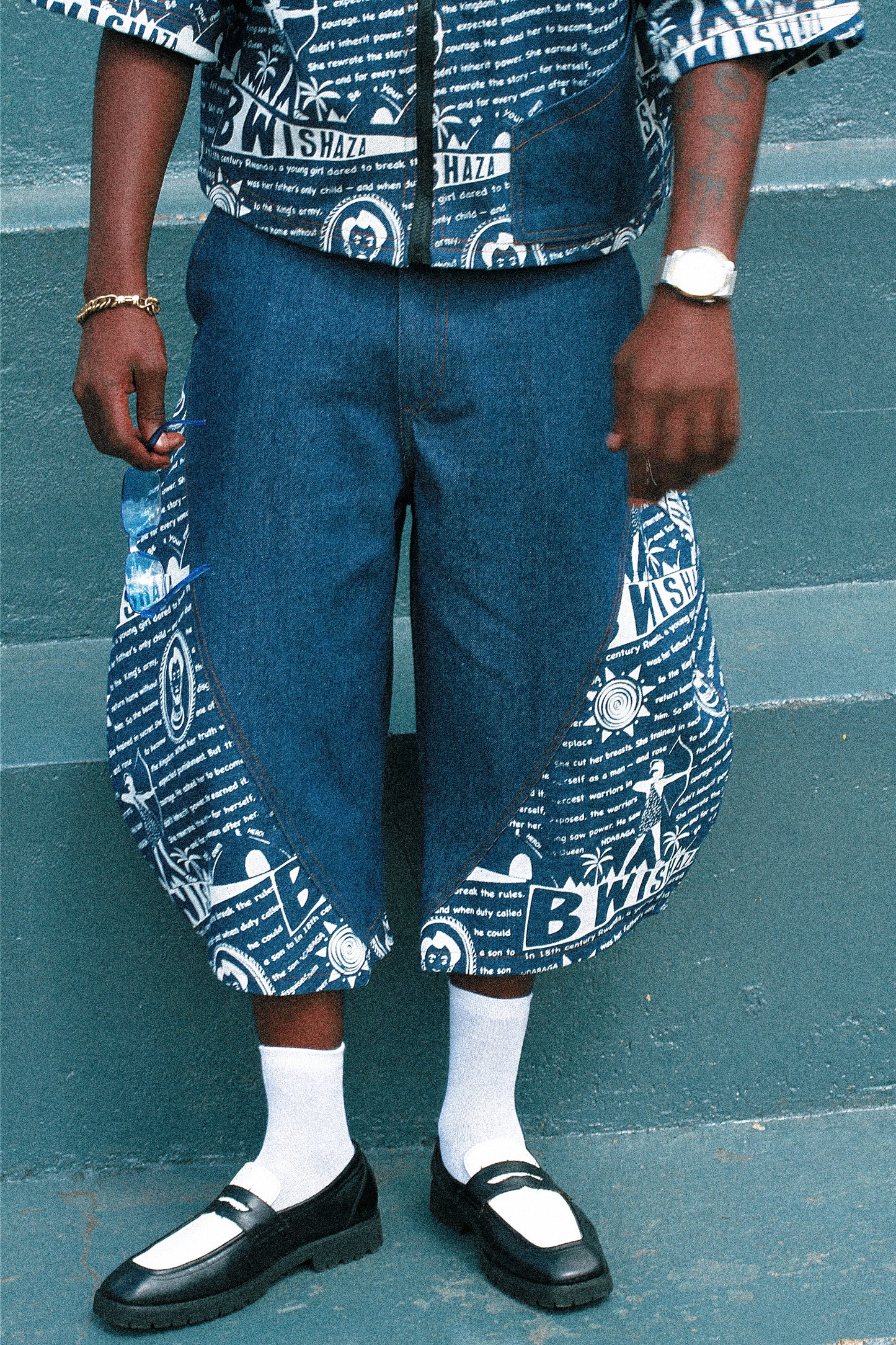 The Story Denim Shorts