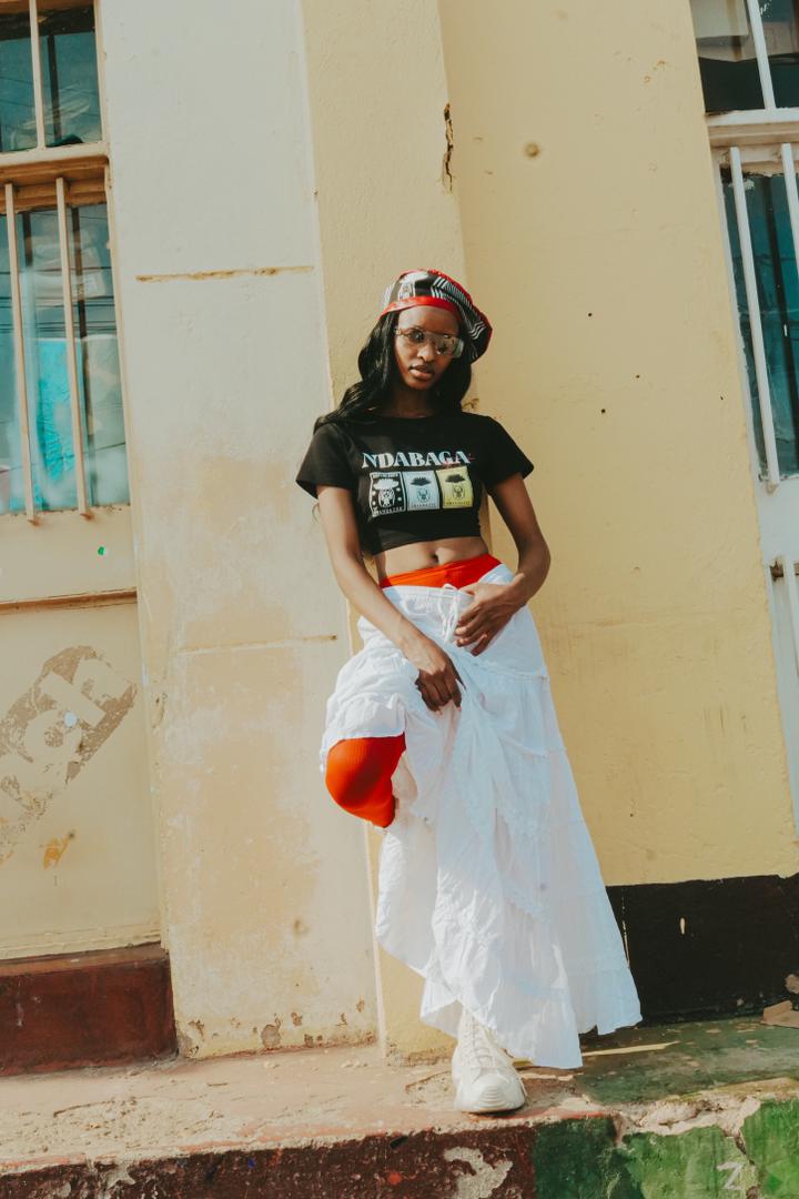 Ndabaga cropped tops