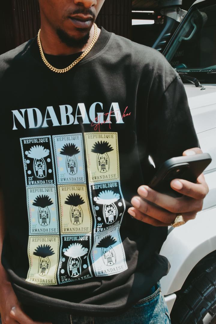 NDABAGA MULTI-STAMPS TEE