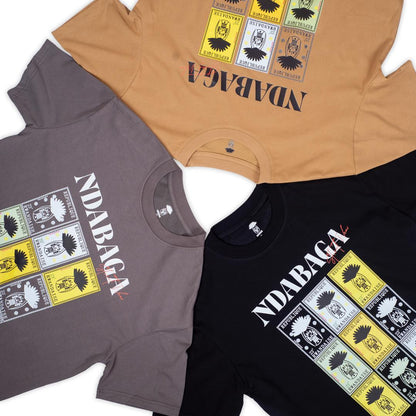 NDABAGA MULTI-STAMPS TEE