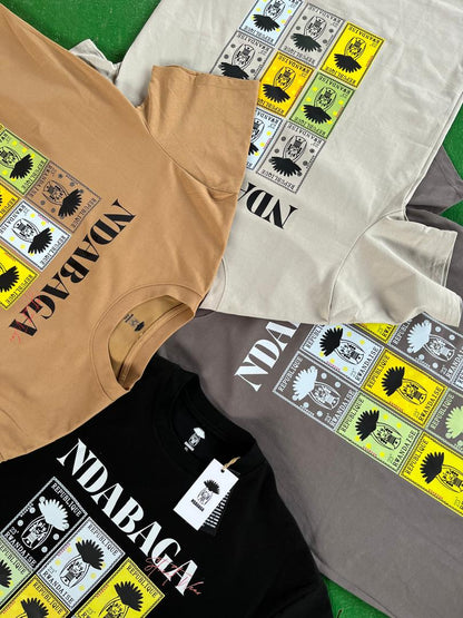 NDABAGA MULTI-STAMPS TEE