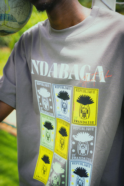 NDABAGA MULTI-STAMPS TEE