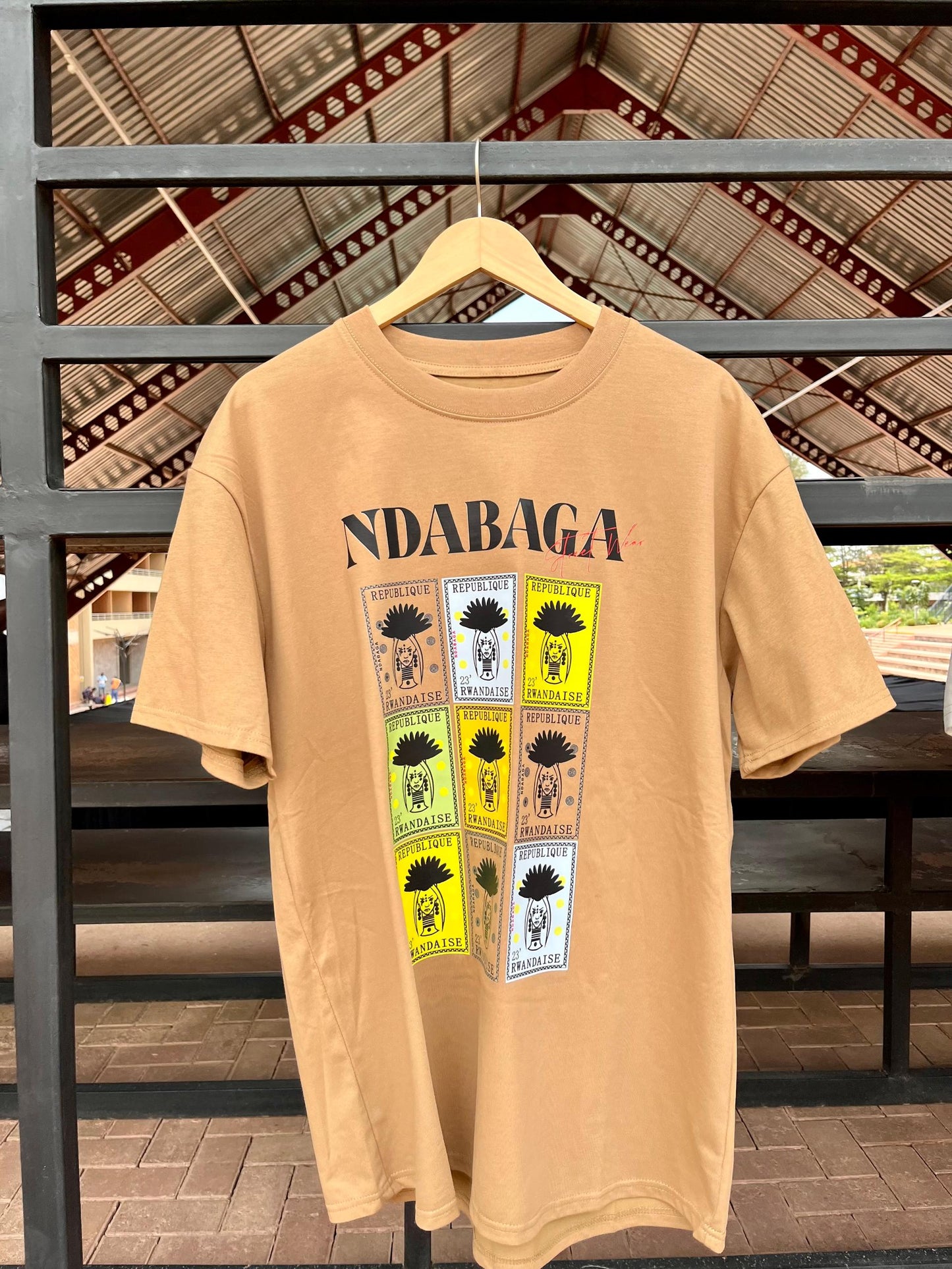NDABAGA MULTI-STAMPS TEE