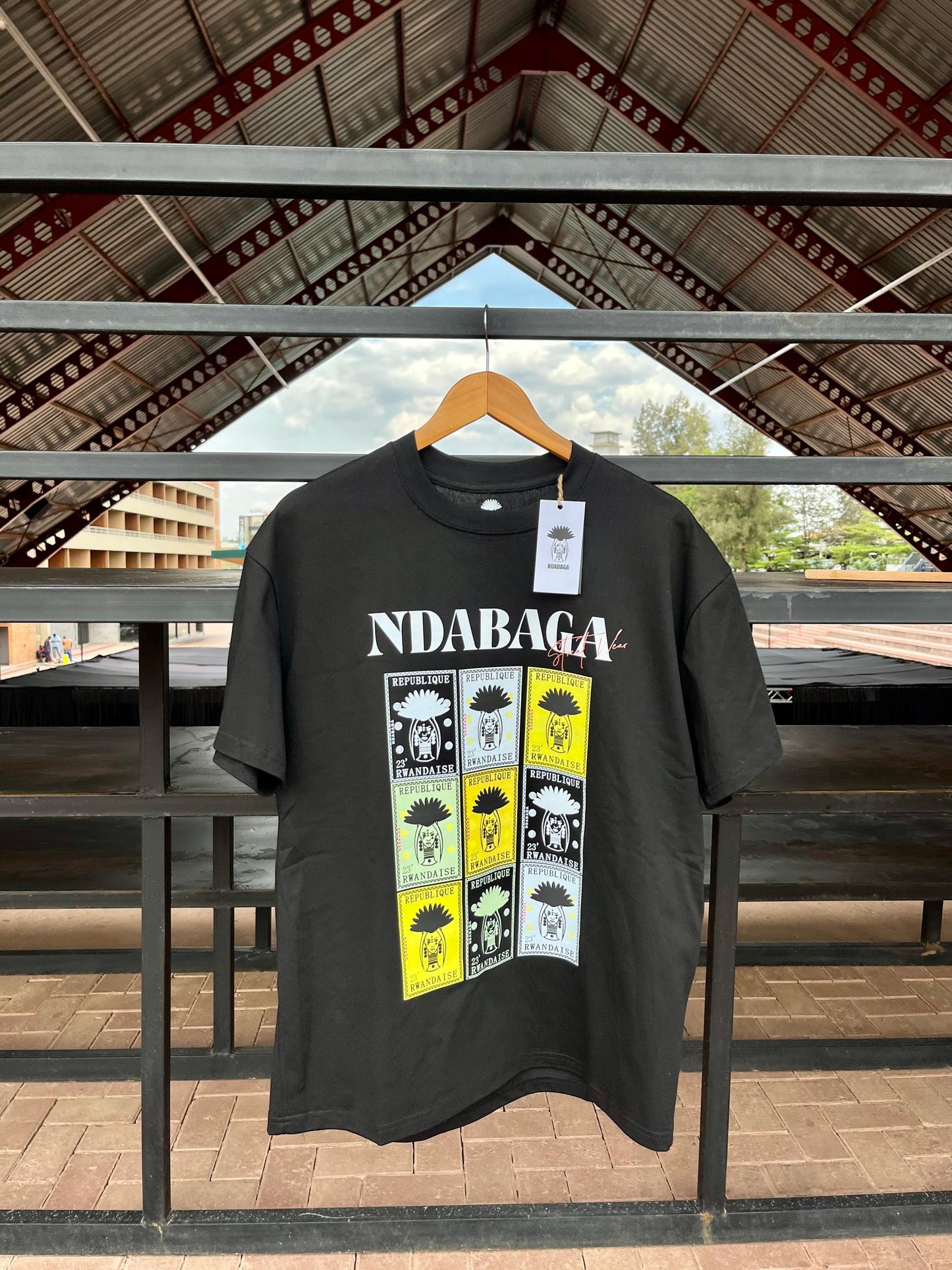 NDABAGA MULTI-STAMPS TEE