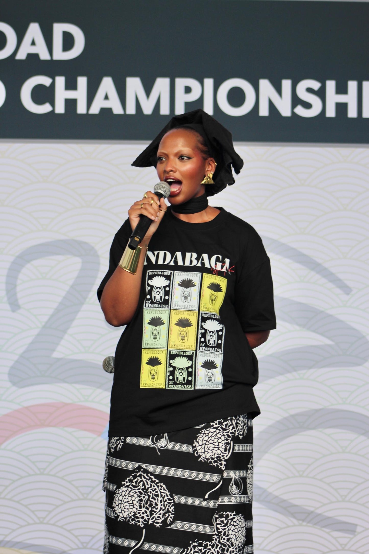 NDABAGA MULTI-STAMPS TEE
