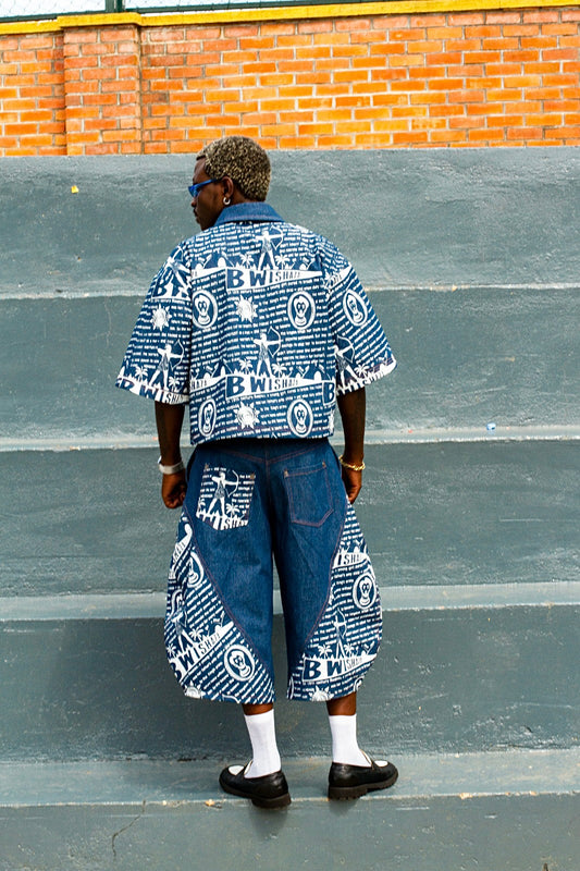 The Story Denim Shorts