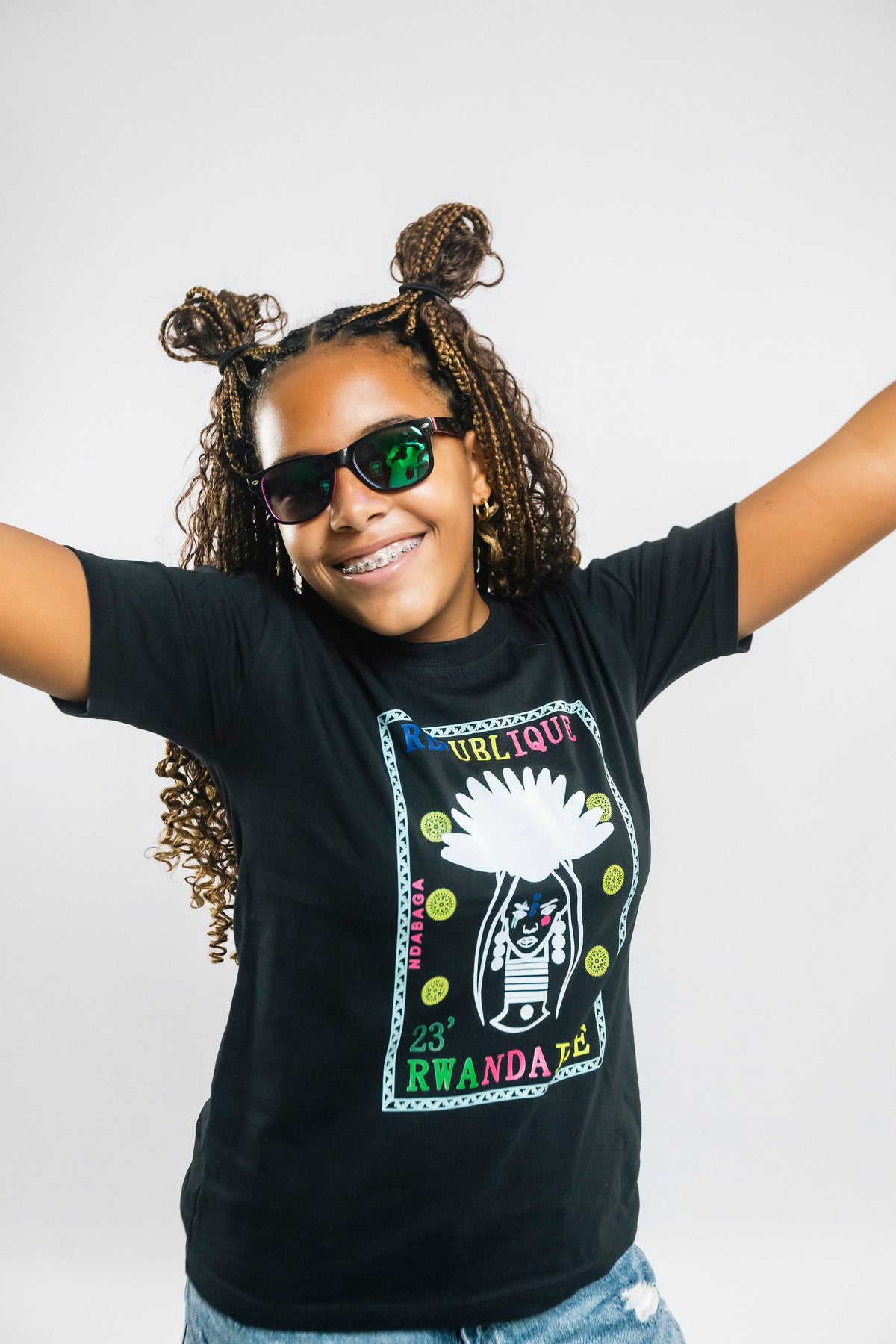 Black Stamp KID Tee