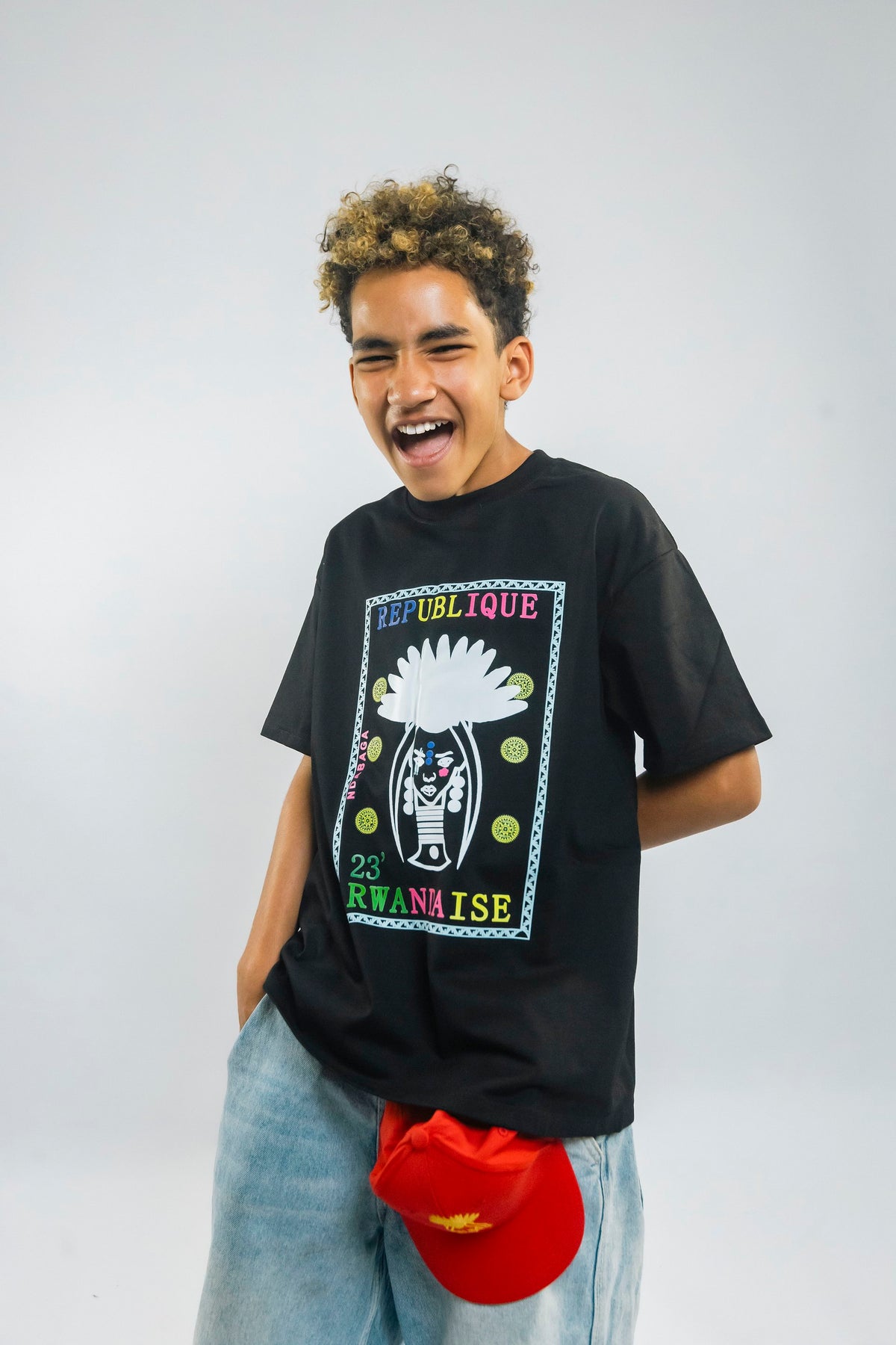 Black Stamp KID Tee